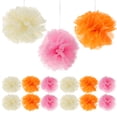 thumbnail image 4 of 15 pompones de papel, flores de seda, bolas colgantes para bodas, cumpleaños, baby showers y decoraciones para fiestas de San Valentín, 4 of 7