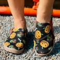 thumbnail image 4 of Dakaela Women Canvas Slip on Shoes Halloween Pumpkin Low Top Sneakers 2025 Ladies Casual Walking Flats, 4 of 8