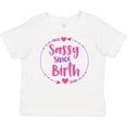 thumbnail image 3 of Inktastic Sassy Since Birth, Sassy, Sassy Girl, Arrow, Hearts Girls Baby T-Shirt, 3 of 5