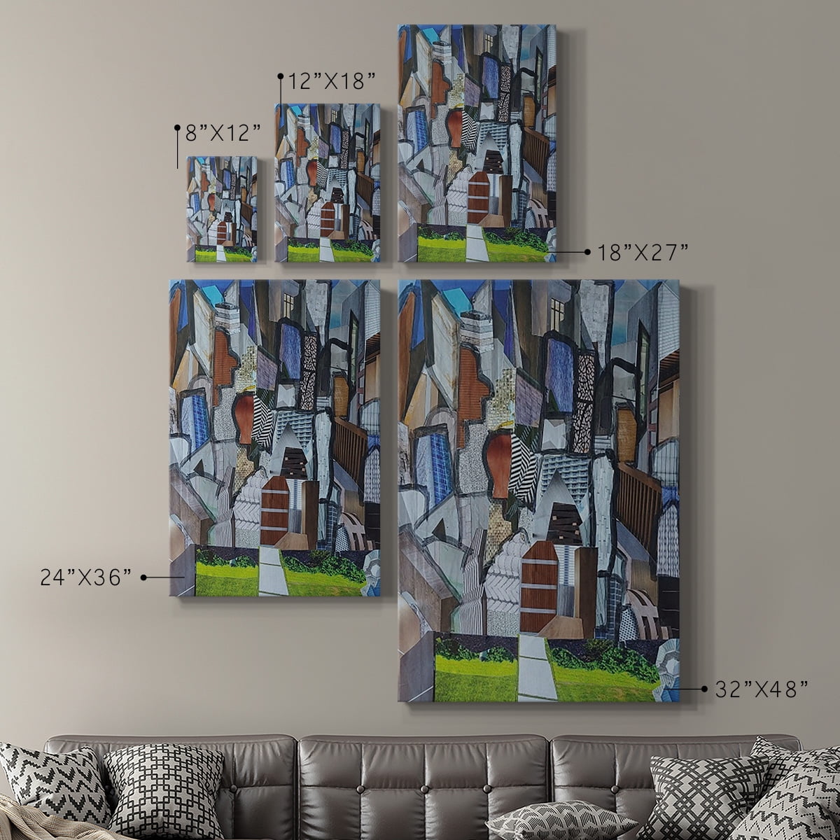 Chicago Grant Park Premium Gallery Wrapped Canvas - Ready to Hang