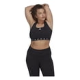 thumbnail image 3 of Top Deportivo adidas Power Mujer Negro Soporte Medio negro 3X, 3 of 6