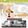 thumbnail image 4 of Silicone Lick Mat Kit Convenient Dog Puzzle Toy Firm Slow Feeder Bowl Kit Safe Slow Feeder Dog Bowl Lick Pad Set for Your Pet, 4 of 10