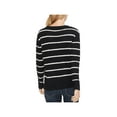 thumbnail image 2 of Vince Camuto Womens Chenille Striped Long Sleeves Pullover Sweater, 2 of 2