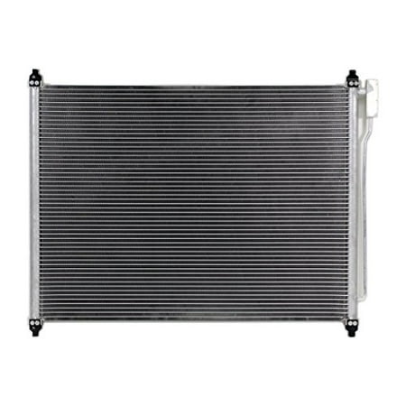 A-C Condenser - Pacific Best Inc For/Fit 4883 99-07 Ford Pickup Super Duty 00-05 Excursion w/o