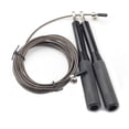 thumbnail image 4 of Cuerda para saltar, mango pesado, alambre de Metal, rodamiento Universal de aluminio para entrenamiento físico profesional, deportes físicos, negro YUNYI BRAND  Deportes, 4 of 8