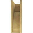 thumbnail image 4 of 11"W x 22"D x 33"H Classic Rivera Rough Cedar Woodgrain TimberThane Corbel, Primed Tan, 4 of 6