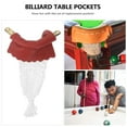 thumbnail image 3 of SHINYPASING 6Set Snooker Net for Billiard Table Pockets 17.5x30.5in, 3 of 6
