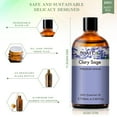 thumbnail image 3 of PHATOIL 100% Pure Clary Sage Essential Oils for Candle Making, Diffuser, Aromatherapy, Massage, Bath, Sleep, Relaxation, Sage Oil 3.38 fl.Oz, 3 of 7