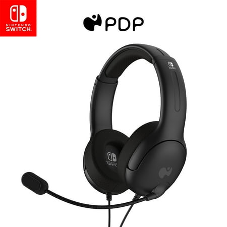 UPC: 0708056067762 | PDP AIRLITE Wired Headset with Noise Cancelling Microphone: Nintendo Switch – Black