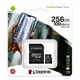 thumbnail image 2 of Micro SD Kingston Canvas Select Plus 100R A1 C10 256GB + ADP, 2 of 5
