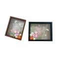 thumbnail image 3 of KYAIGUO Glass Photo Frame Double-Sided Specimen Frame Desktop Ornaments Wall Hanging 4x6inch(walnut), 3 of 5