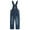 DeepBlue-2681, variant on KIDSCOOL SPACE Kids' Denim Bib Overalls,Little Big Kids 3 Buttons Both Sides Jean Dungarees Pants,Deep Blue,6-7 Years