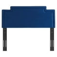 thumbnail image 4 of Modway Transfix Performance Velvet Full/Queen Headboard in Navy, 4 of 9