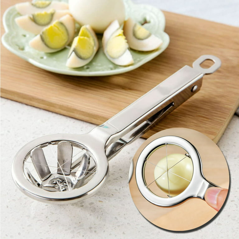 2Pcs Cup Slicer - [NEW] Fruit Slicer Cup Egg Slicer, Stainless