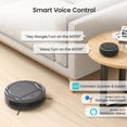 thumbnail image 4 of Aspiradora robot Lefant M210 Pro, 2200 Pa de succión, ultrafina, silenciosa, autocargable, Wi-Fi/APP, compatible con Alexa (gris), 4 of 5