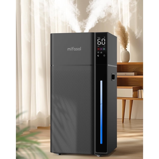 Humidificador Mifasol de 20 L, niebla fría, doble boquilla, gran capacidad