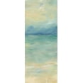 thumbnail image 2 of Coulter, Cynthia 8x14 White Modern Wood Framed Museum Art Print Titled - Ocean Reflections Panel II, 2 of 4