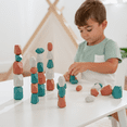 thumbnail image 3 of Comfy Cubs Stacking Blocks for Toddlers 36 Pieces - Educational Wooden Blocks Toddler Toys Set, 3 of 8