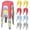 8pcs, variant on Porfeet Stackable Stools, 17 Inch Plastic Nesting Stools, Classroom Stools Backless Chairs for Home Party, Office, School, Students, Adults, Dining Room, Living Room,6pcs