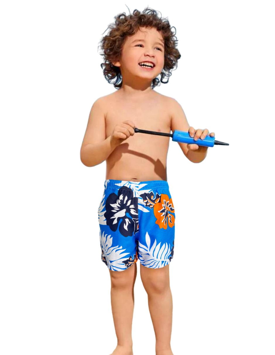 Short Duradero Nino Bermuda Casual Verano Playa Alberca Color Walmart en linea