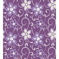 thumbnail image 3 of Eggplant Duvet Cover Set, Lilacs with Leaves Sticking out of Them in Soothing Purple Background, Decorative 3 Piece Bedding Set with 2 Pillow Shams, Queen Size, Purple White, by Ambesonne, 3 of 3