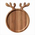 thumbnail image 1 of Bandeja de Madera para Navidad, Árbol de Navidad, Frutero, para Aperitivos, para Dulces, Semillas de Melón, Fruta , para Pizza S, 1 of 6