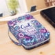 thumbnail image 4 of Funda para biblia MYSMOR, diseño floral, con asa y bolsillos, 4 of 6