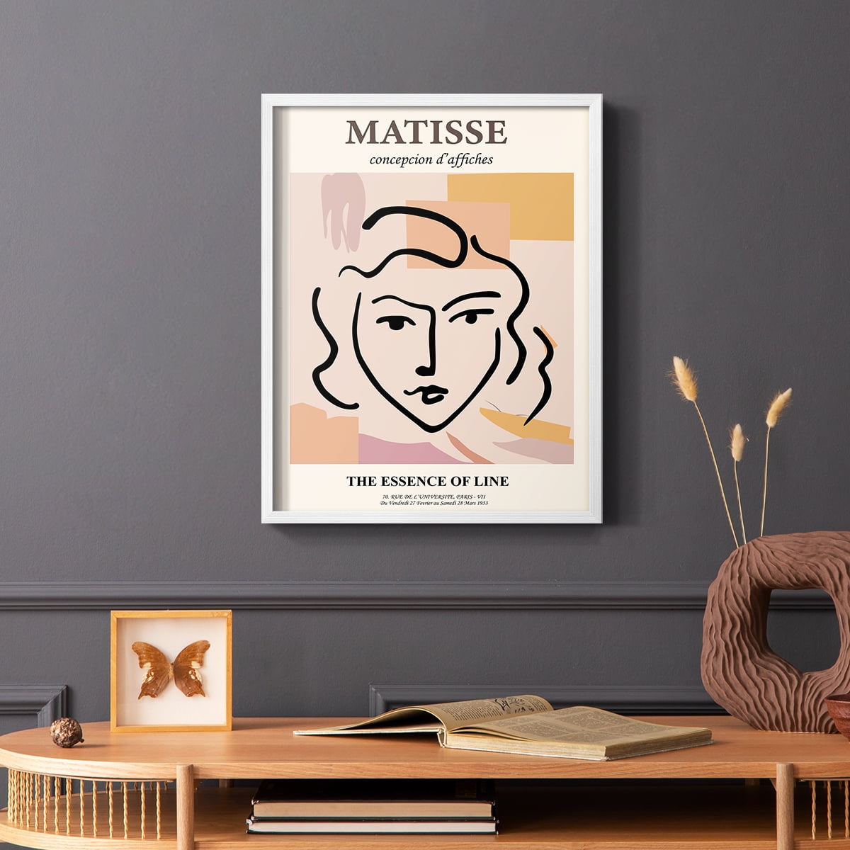 Matisse LXII Framed Print - Solid Wood