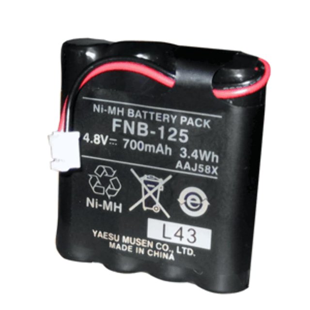 Paquete de baterías CWR Standard Horizon FNB-125 para HX100