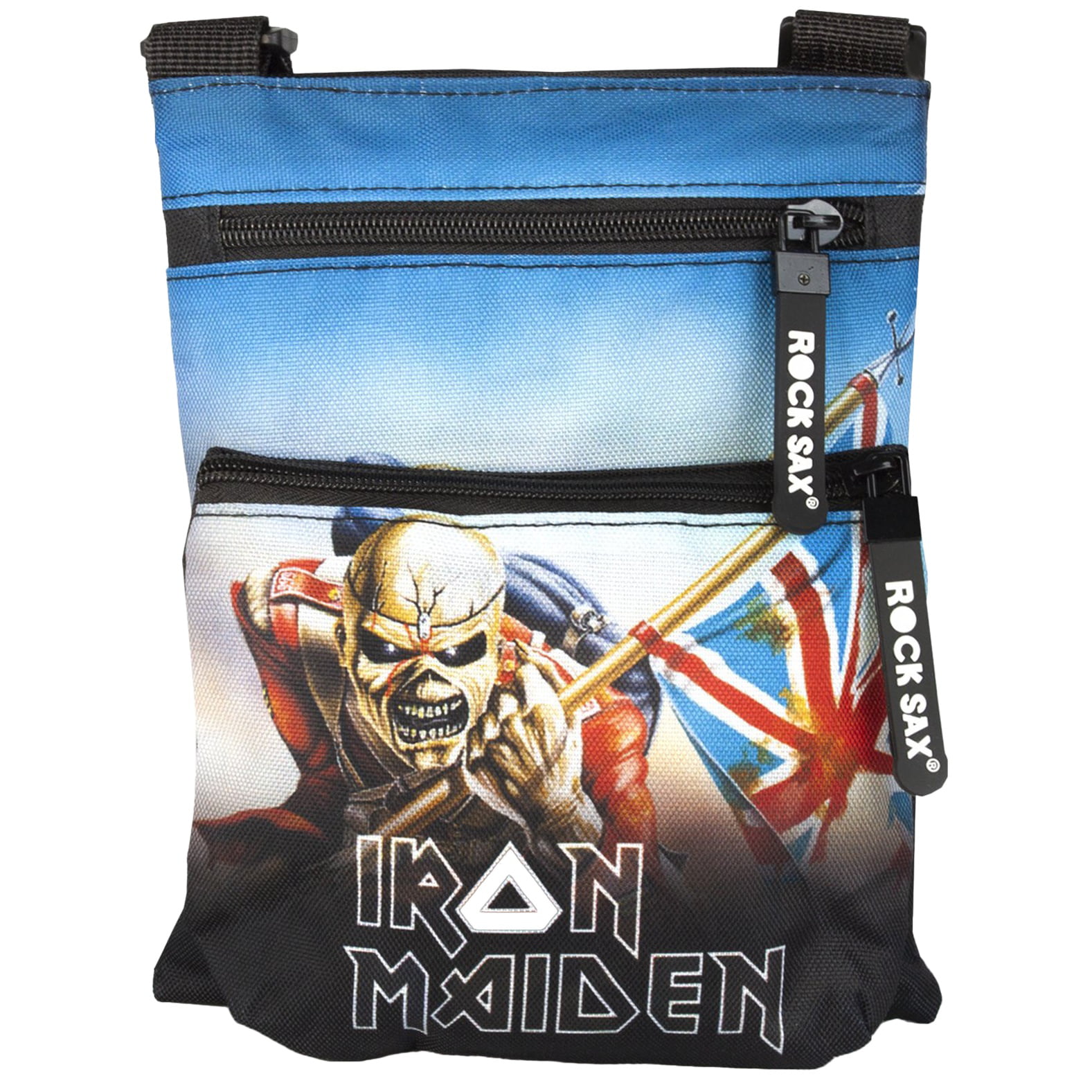 Iron Maiden The Trooper Tote Black Shopping Reusable Bag Satchel Gift Official