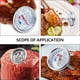 thumbnail image 3 of Termómetro para carne, termómetro para carne, termómetro para alimentos de cocina, sonda de temperatura para carne de res, 3 of 6