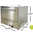 thumbnail image 2 of Elite Kitchen 32 in. Natural Gas Pizza Oven, Double Deck Pizza Oven 25,000 BTU, NSF Cetified, 2 of 13
