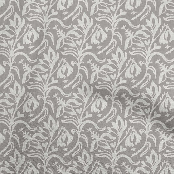 oneOone Cotton Poplin Dusty Gray Fabric Block Sewing Material Print Fabric By The Yard 56 Inch Wide-KC