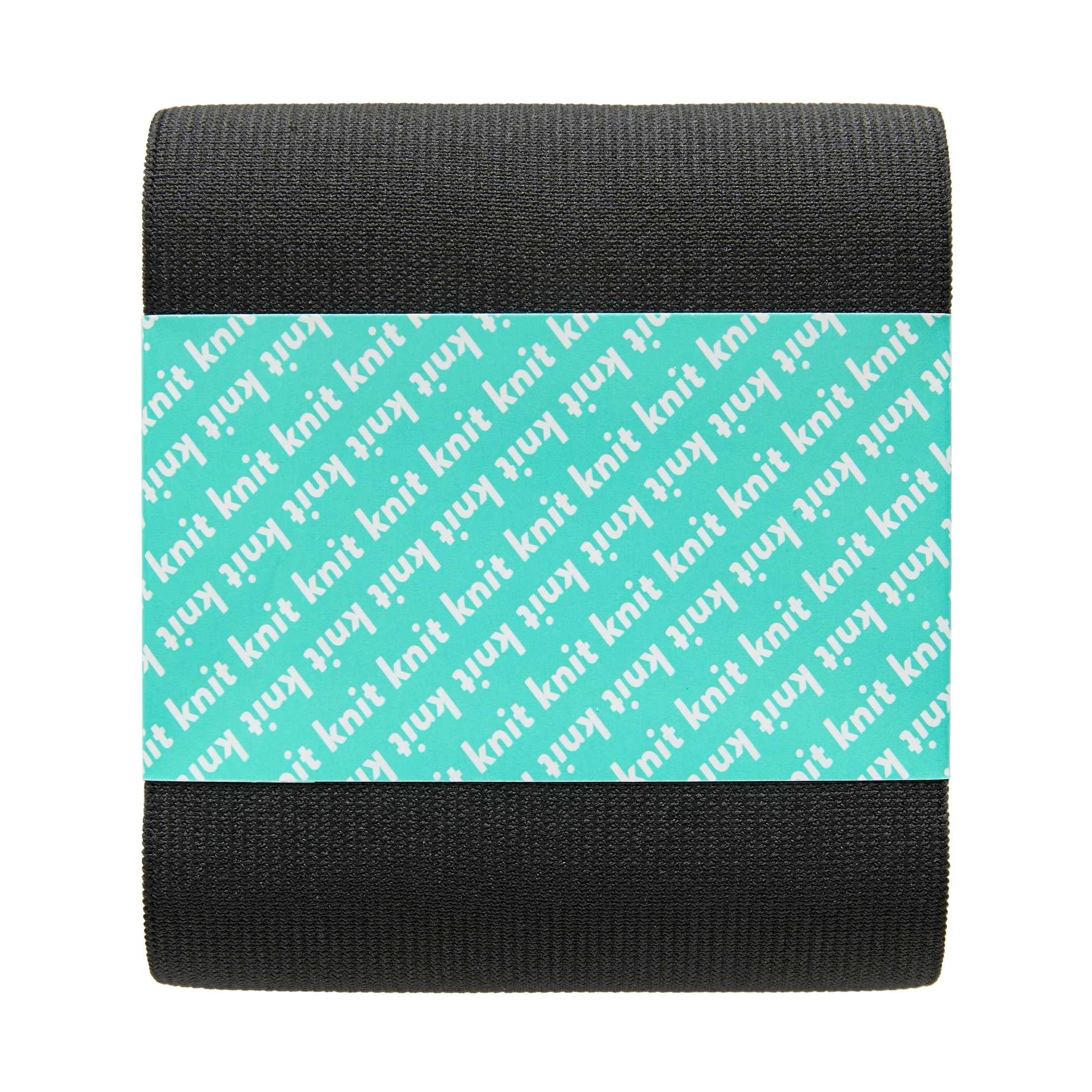 (2 pack) Hello Hobby 3" Black Knit Elastic for Sewing and Craft Projects