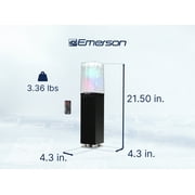 Emerson EHS-2001 Dancing Water Light Tower Speaker System with Bluetooth, Black