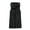 Black, variant on Women's Winter Long Hooded Quilted Vest Casual Lightweight Sleeveless Down Vest Padded Coat Jackets Outerwear
