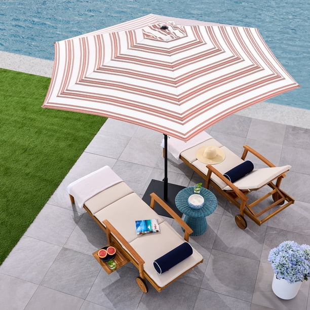 best choice products 10ft outdoor steel market patio umbrella w/crank Best Choice Products 10ft Outdoor Steel Market Patio Umbrella w/ Crank, Tilt Push Button, 6 Ribs
