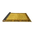 thumbnail image 2 of Ahgly Company Indoor Square Abstract Yellow Modern Area Rugs, 6' Square, 2 of 4