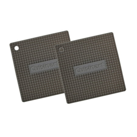 Cuisinart Multipurpose Flexible Silicone Trivets, Kitchen Tools - Heat Resistant Pads Up to 500 degrees F