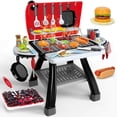 thumbnail image 1 of Parrilla de barbacoa para niños Play Kitchen Toy Bstoyder con humo y luz, 1 of 7