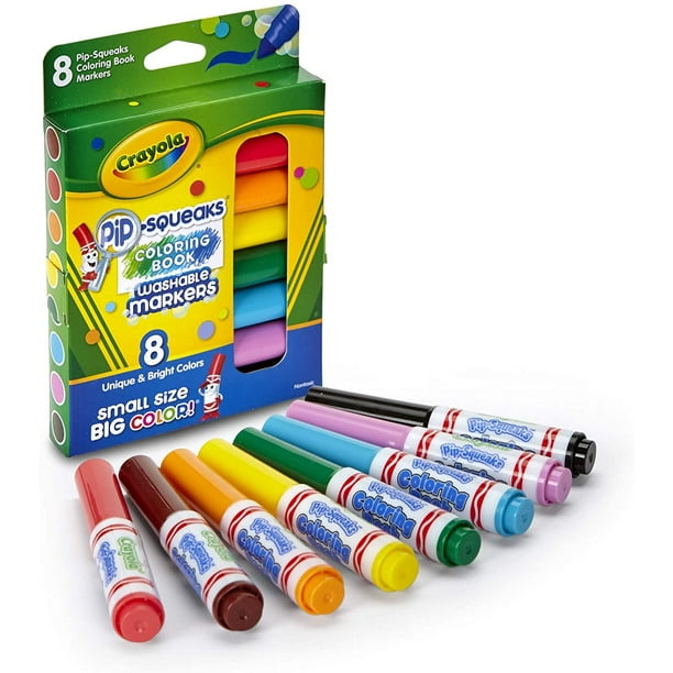 Crayola Pip-Squeaks Marcadores Lavables 58-8704 Crayola