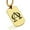 Gold, variant on Stainless Steel Religious Alpha and Omega Dog Tag Pendant Necklace