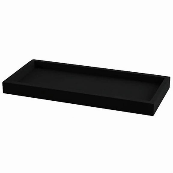 Rectangular Shatterproof Silicone Bathroom Vanity Tray Decorative Tray Non-Slip