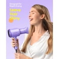 thumbnail image 2 of Secador de pelo Wavytalk Ionic 1875W con difusor para mujer, color morado, 2 of 6