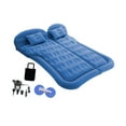 thumbnail image 4 of Colchón Inflable para Automóvil, Almohada de Aire Ergonómica, Set de para Viajes en Coche Azul, 4 of 9