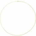 thumbnail image 2 of Auriga Fine Jewelry 14k Yellow Gold-Filled 1.1 mm Rolo Chain Bracelet for Women 7", 2 of 3