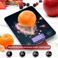 thumbnail image 5 of High Precision Digital Kitchen Scale Tempered Glass Food Scale Multifunction Scale Small Kitchen Appliances Pink Heart-shaped Sparkler, 5 of 7