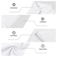 thumbnail image 4 of GrmtClth Mens Versatile Linen Henley Short Set, Comfortable Casual Top & Shorts Ideal for Home, Beach and All Casual Occasions White M, 4 of 4