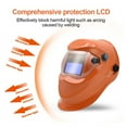 thumbnail image 2 of Welding Helmet Solar Energy Automatic Changeable Light Darkening Electric Welder Grinding Cap Protective Mask ,Precision Temperature Control, 2 of 7