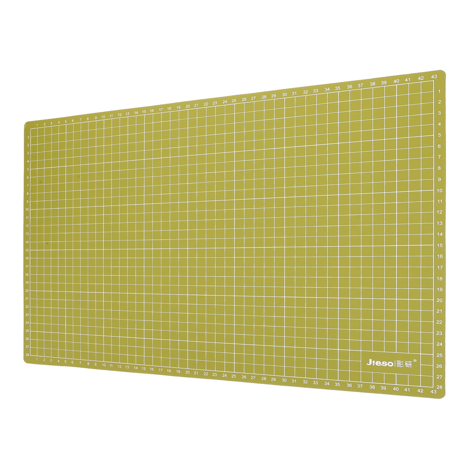 EXHUMKY DIY Green Cutting Mat for Sewing and Crafting Lightweight Plastic Board for Engraving and Cutting Tasks